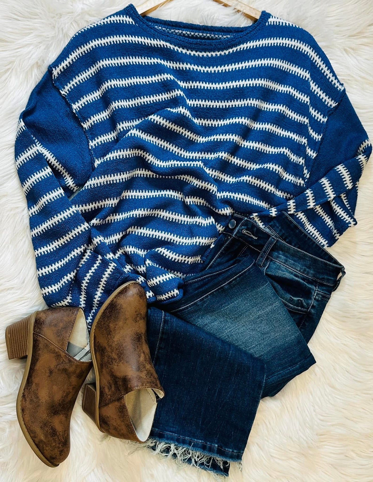 PREORDER - Lauren Striped Sweater - 3 colors