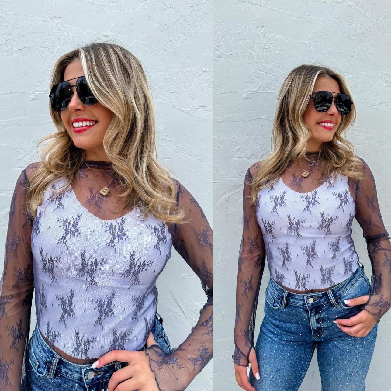 Roxy Lace Top - 6 colors