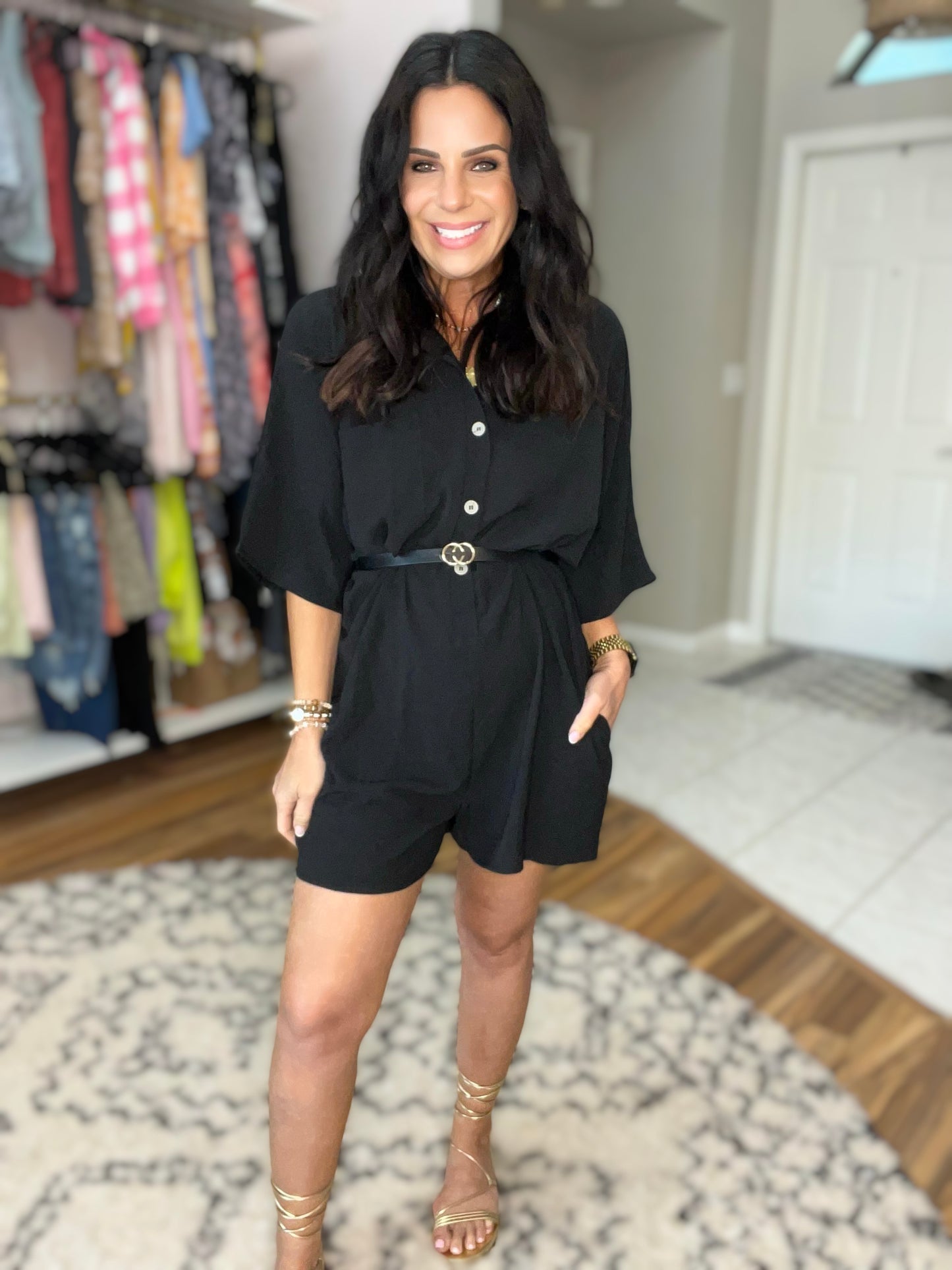 Up Early V-Neck Romper