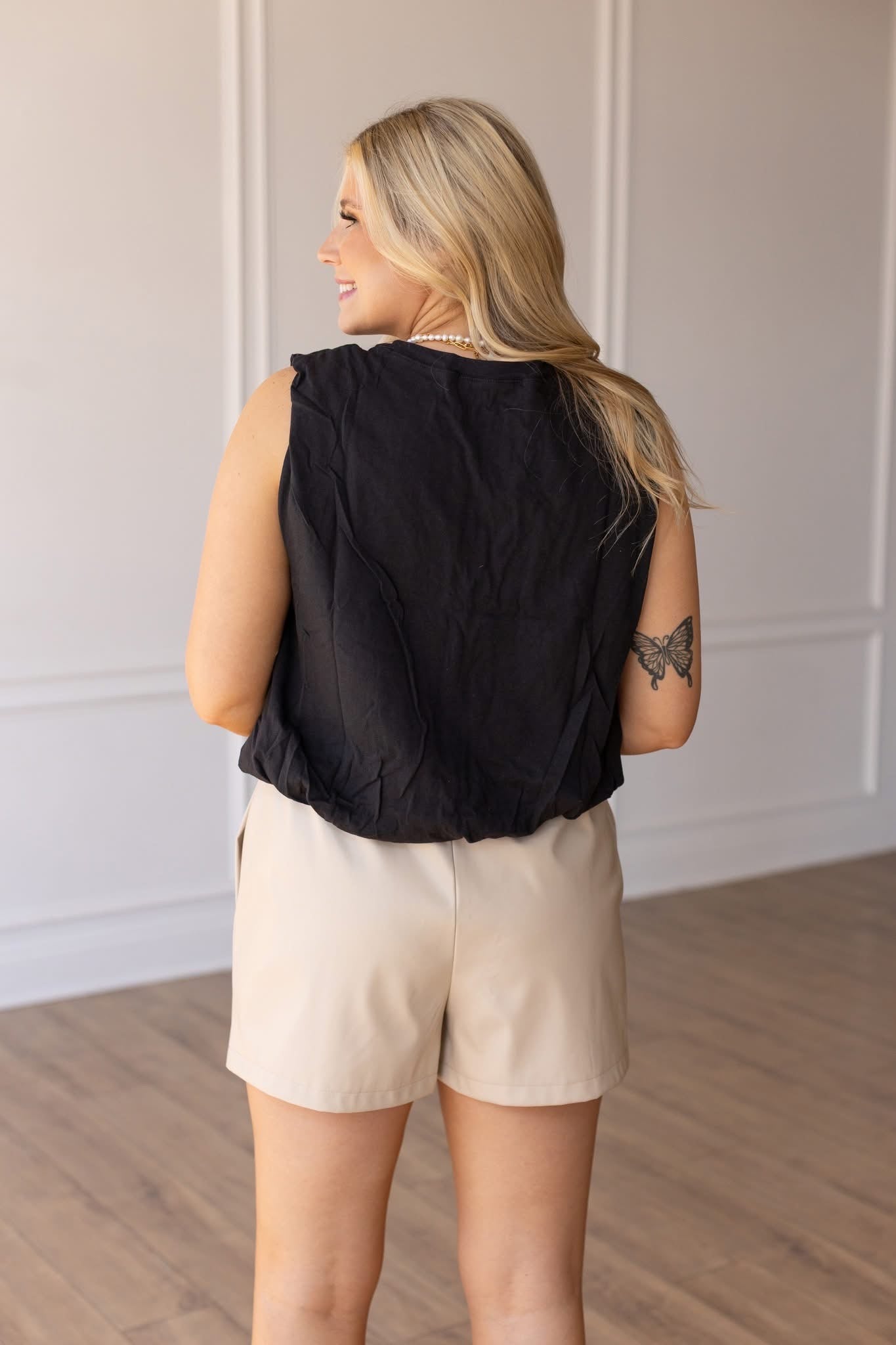 PREORDER - Bubble Hem Tank