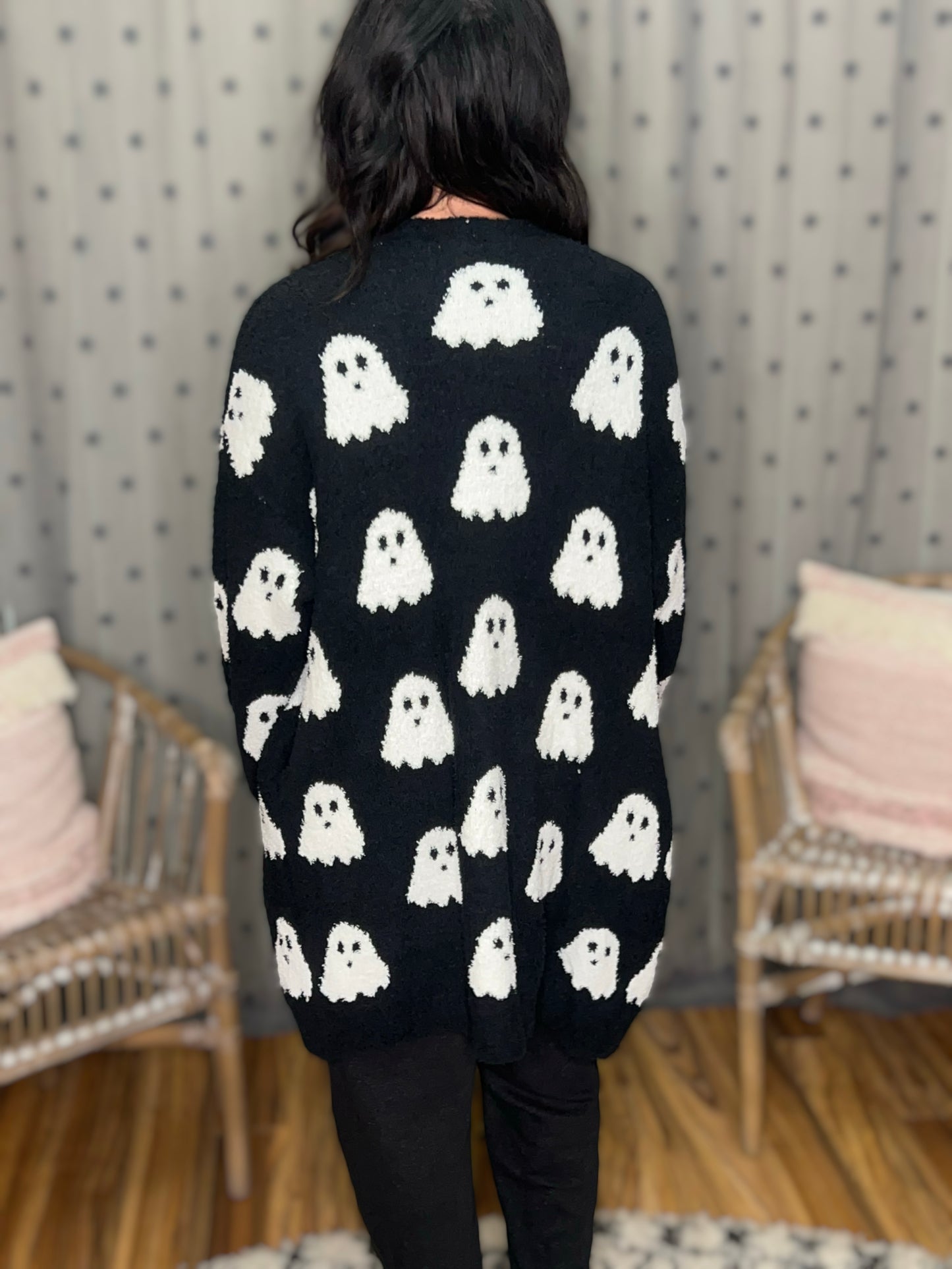 Ghost Reversible Cloud Cardigan