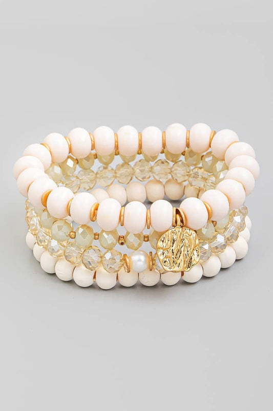 Beaded Stackable Bracelet Set