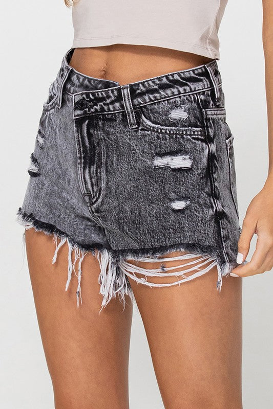 Lovey Dovey Super High Rise Two-Toned Shorts