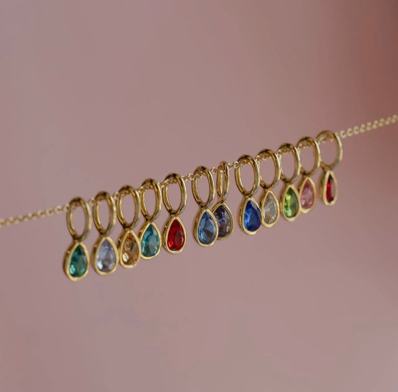 SisKiss Birthstone Charms