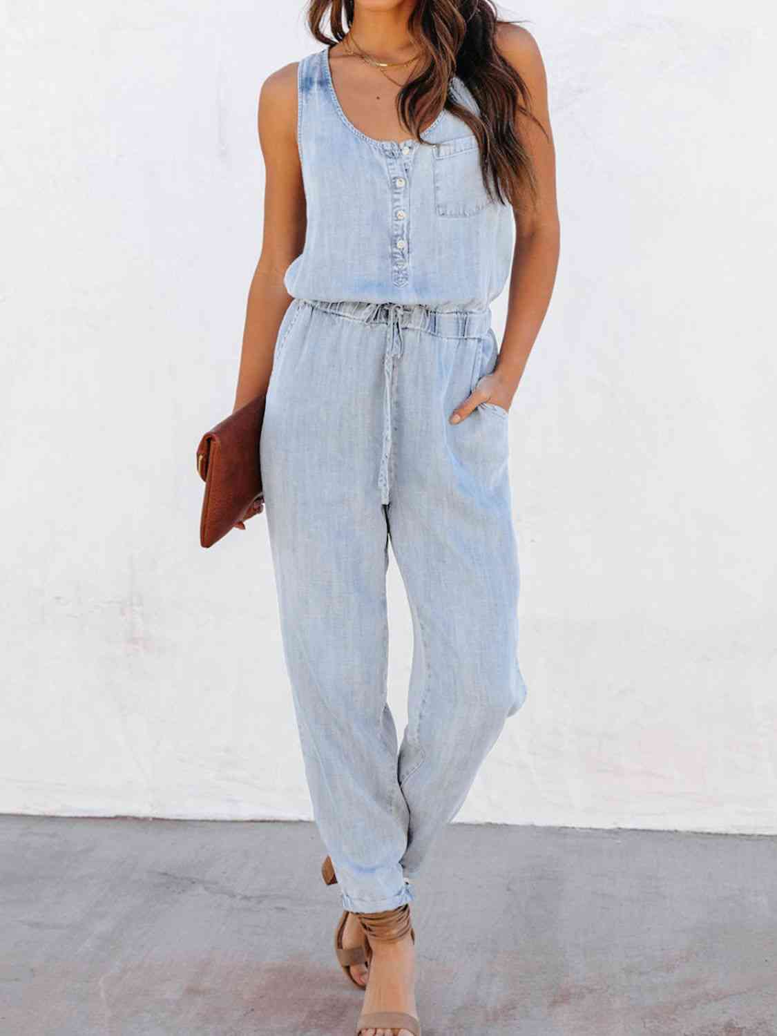 Khloe Denim Jumpsuit