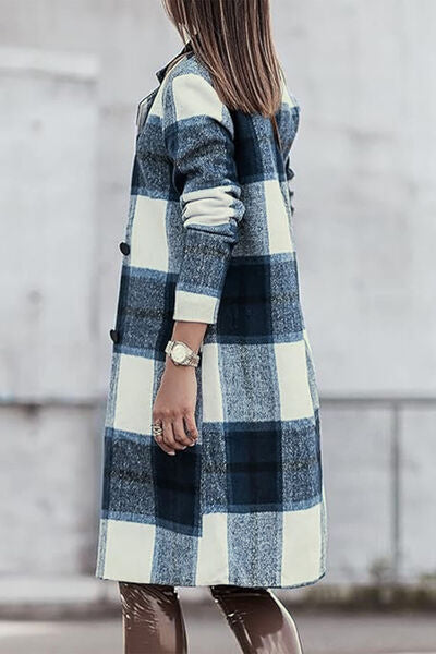 Cheryl Plaid Coat