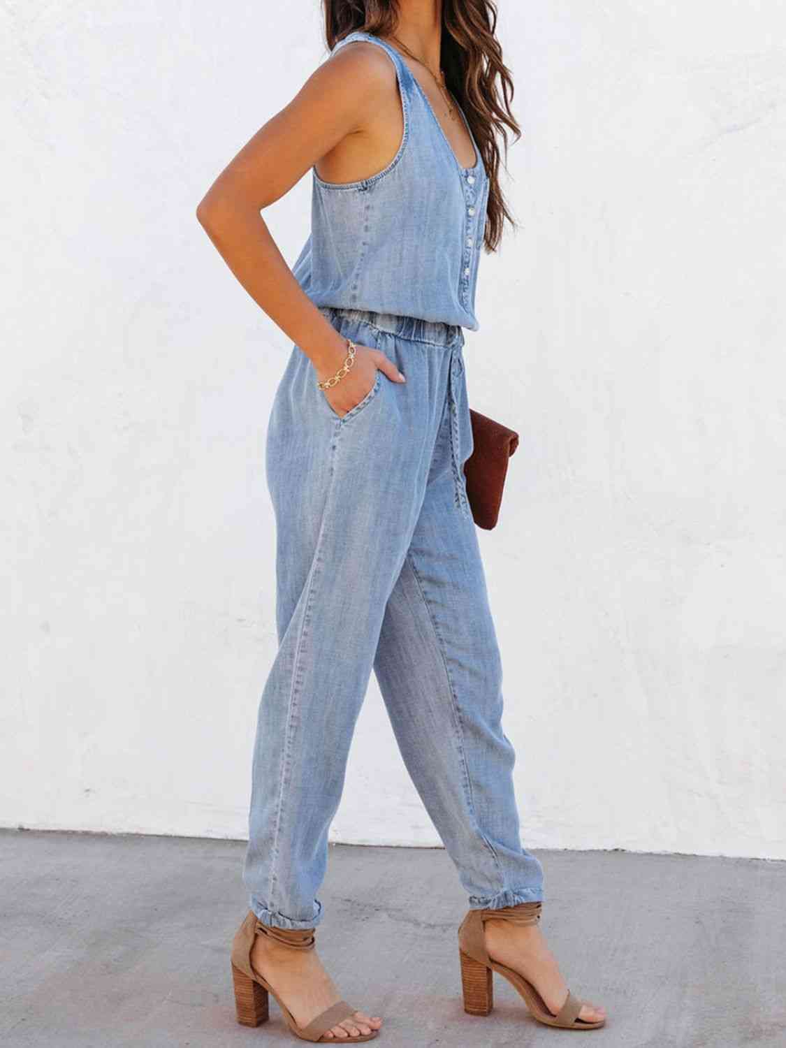 Khloe Denim Jumpsuit