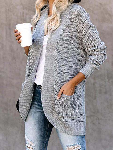 McKay Waffle Knit  Cardigan