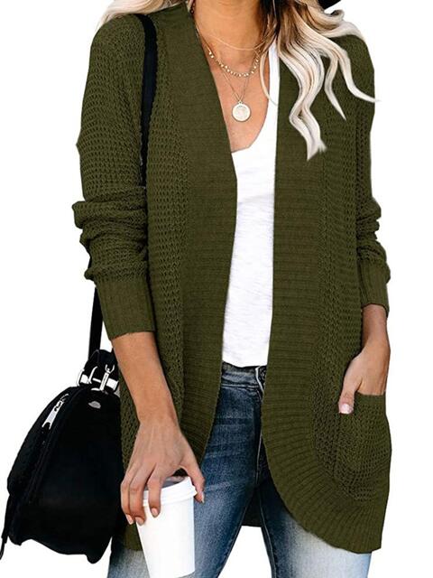 McKay Waffle Knit  Cardigan