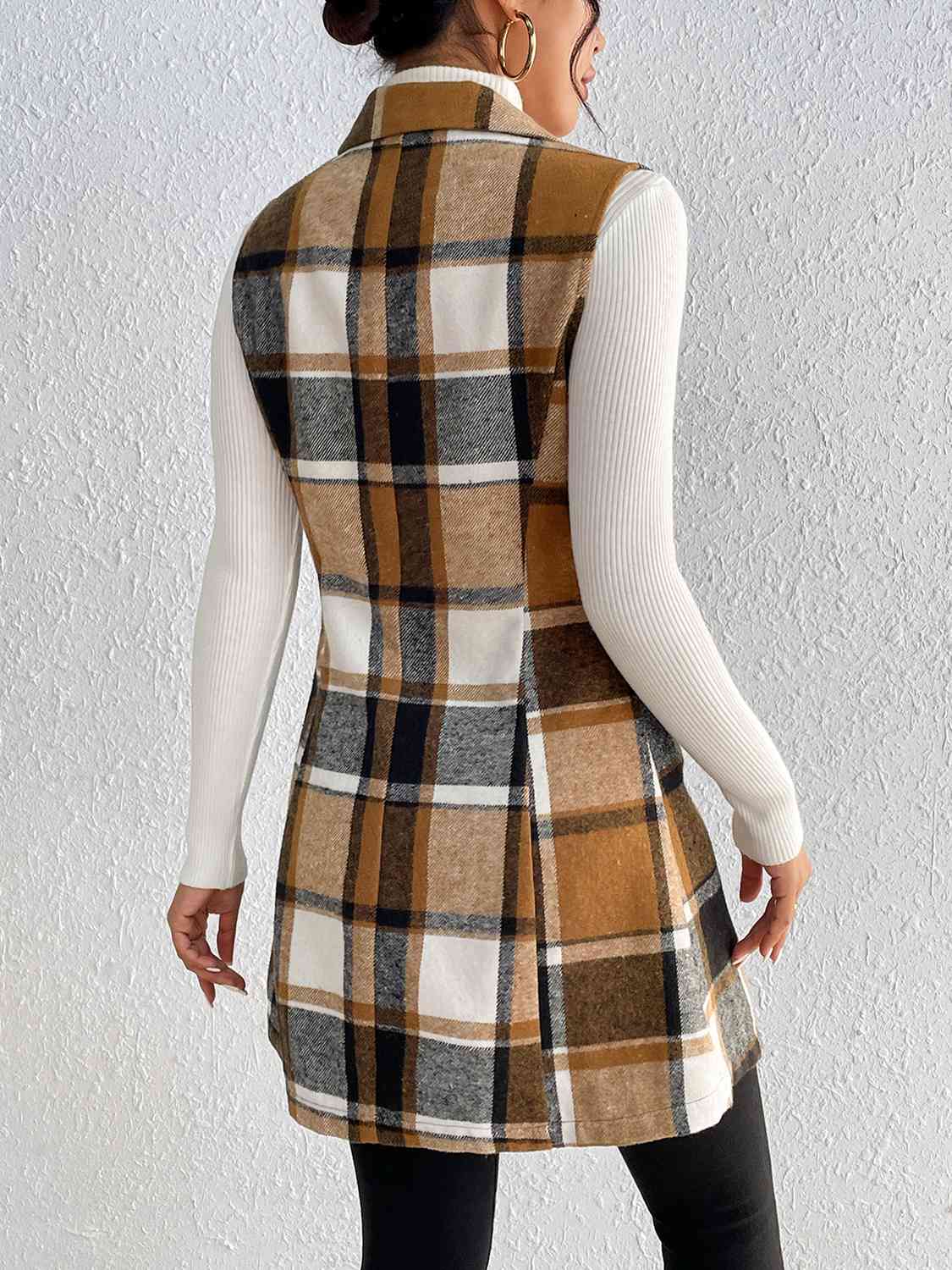 Penelope Plaid Vest