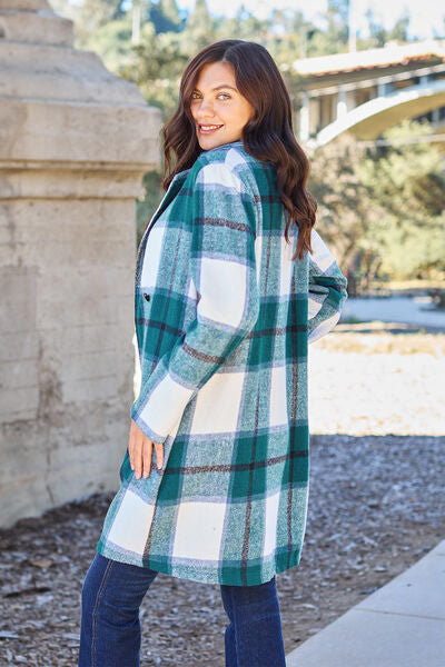 Cheryl Plaid Coat