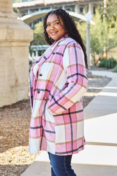 Cheryl Plaid Coat