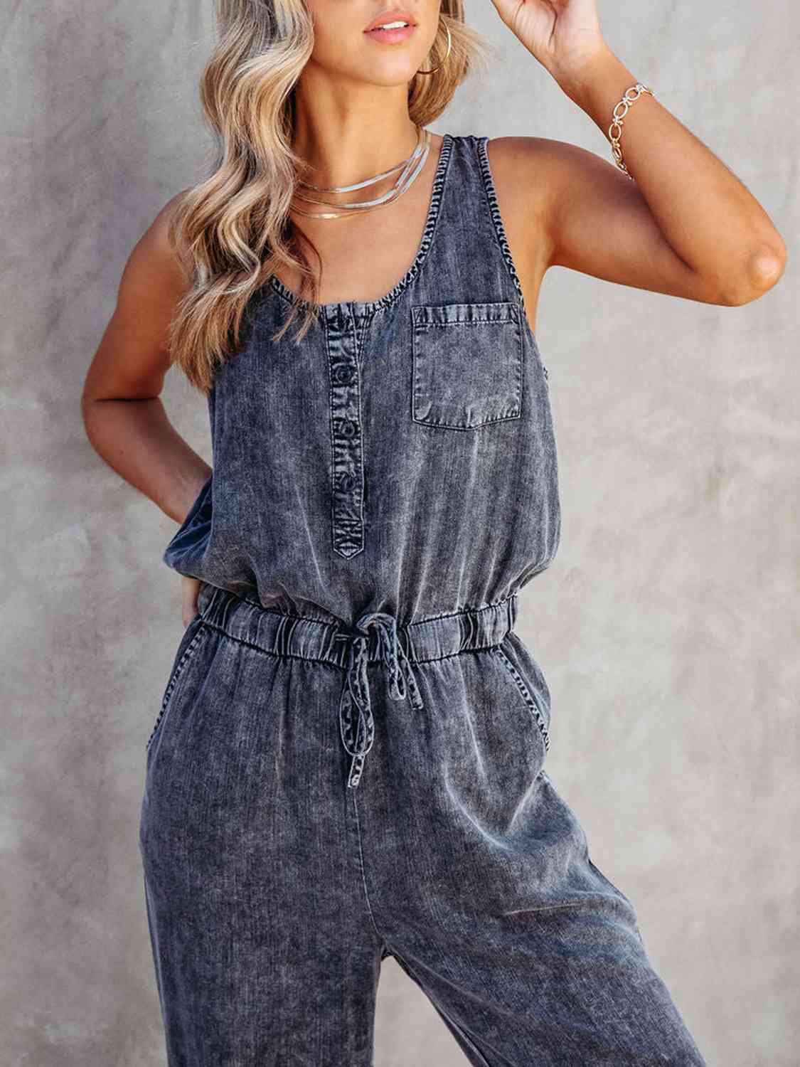 Khloe Denim Jumpsuit