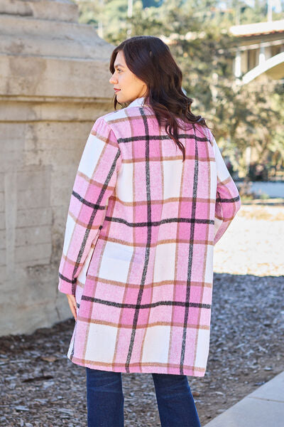 Cheryl Plaid Coat