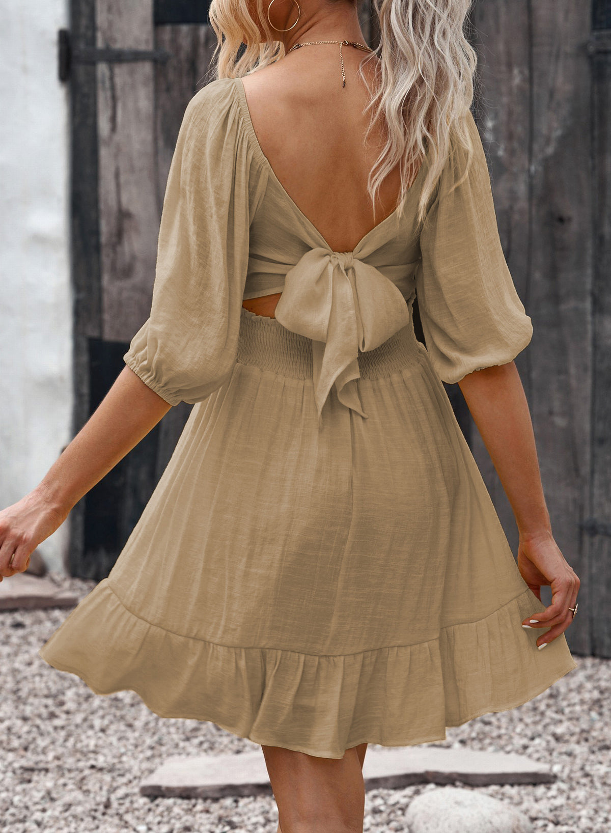 Jenna Tie-Back Dress