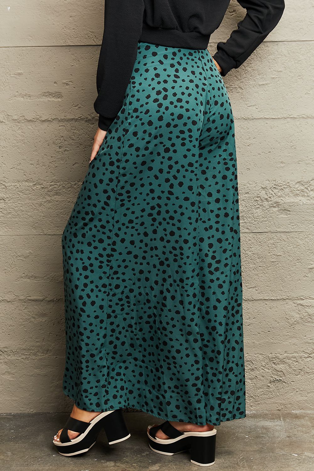 Simone Printed Wide Leg Pants