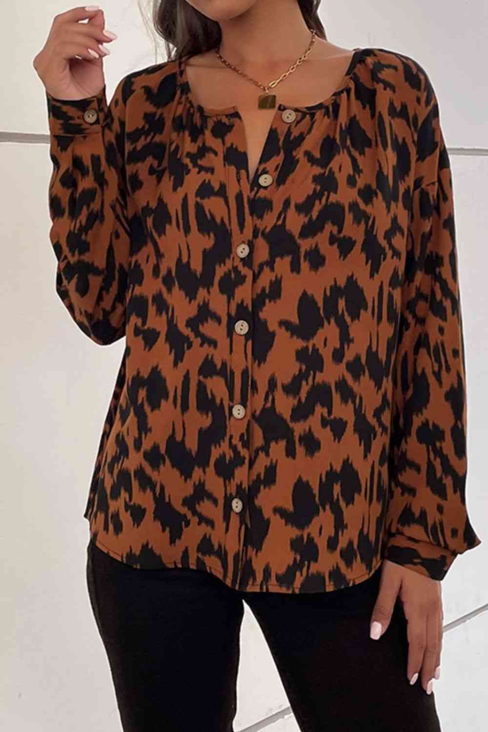 Tracy Printed Blouse