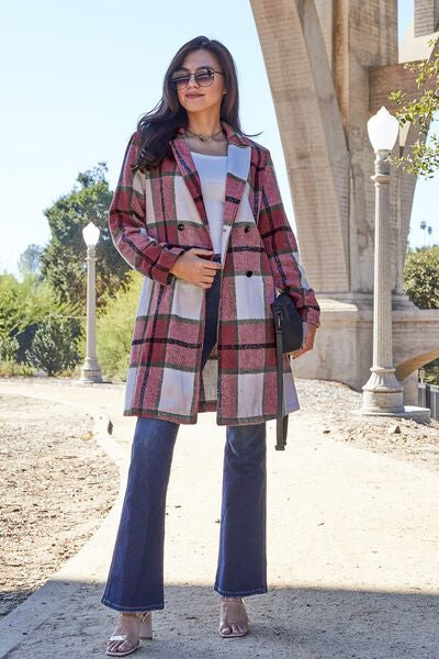 Cheryl Plaid Coat