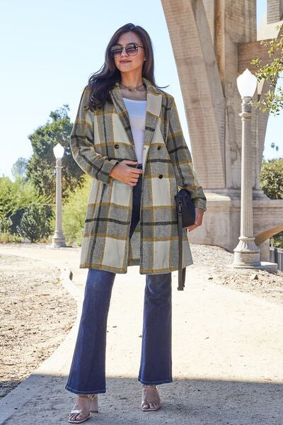 Cheryl Plaid Coat