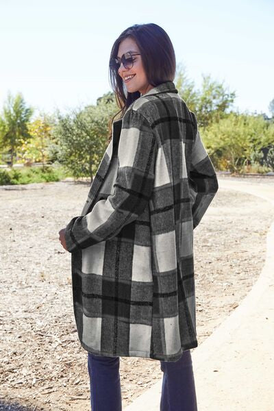 Cheryl Plaid Coat