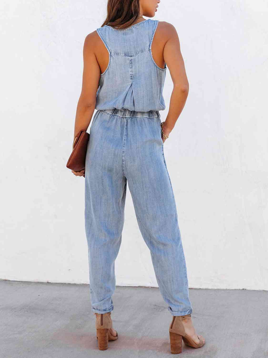 Khloe Denim Jumpsuit