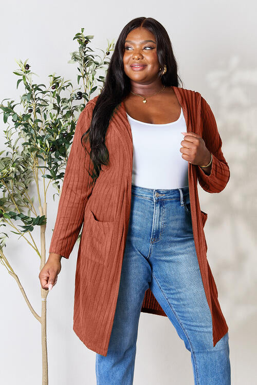 Jenny Hooded Sweater Cardigan - 4 colors