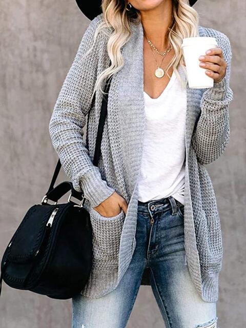 McKay Waffle Knit  Cardigan