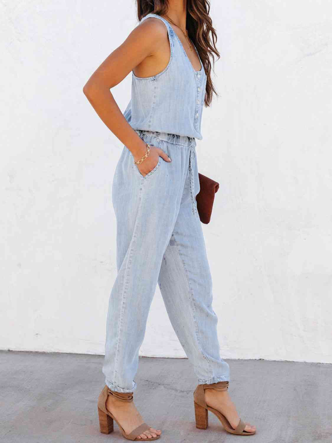 Khloe Denim Jumpsuit