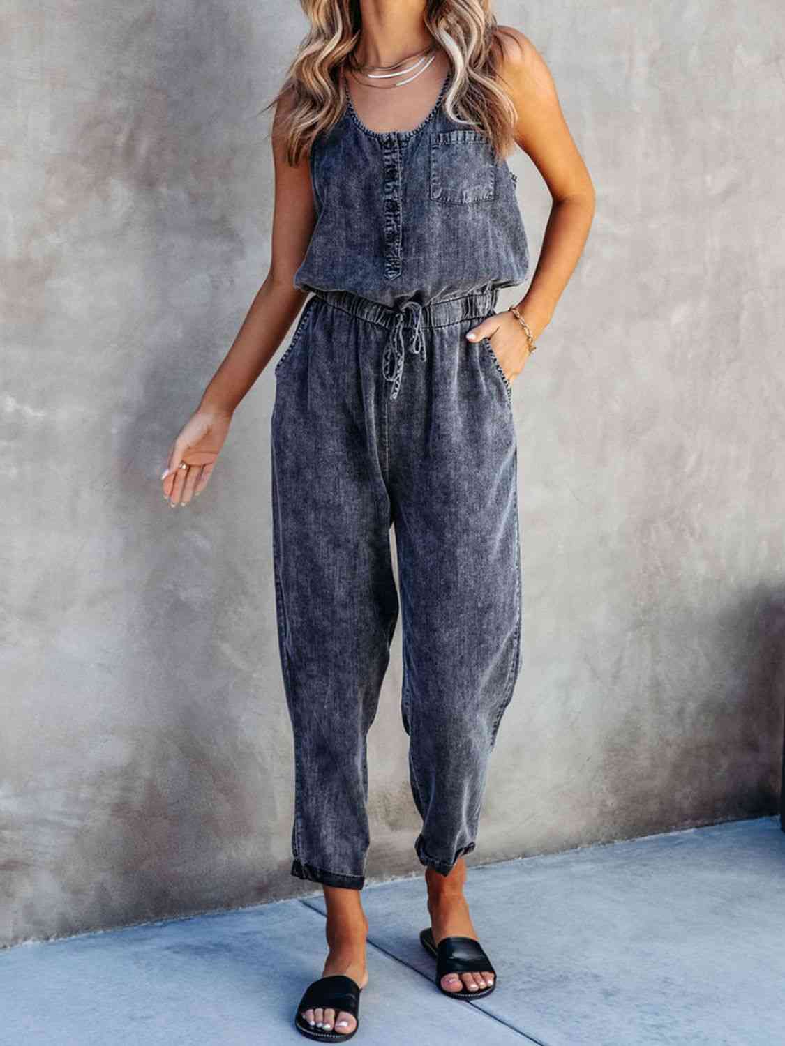 Khloe Denim Jumpsuit