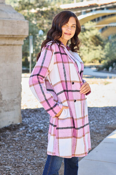 Cheryl Plaid Coat