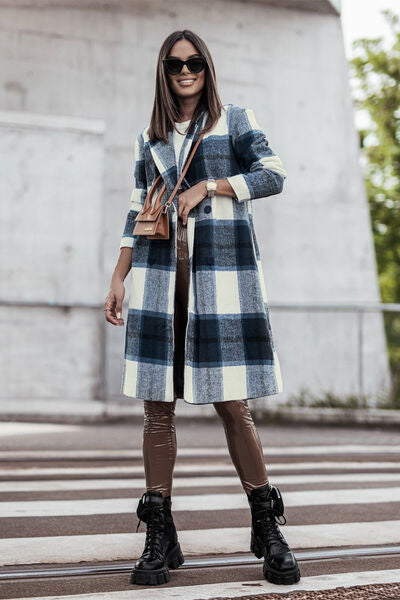 Cheryl Plaid Coat