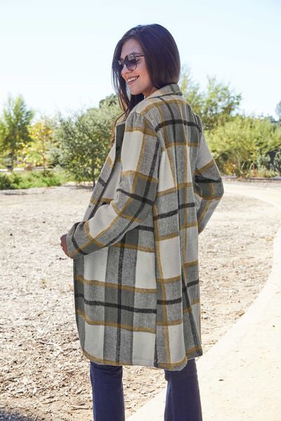 Cheryl Plaid Coat