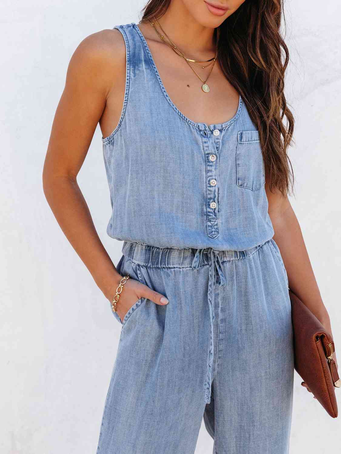 Khloe Denim Jumpsuit