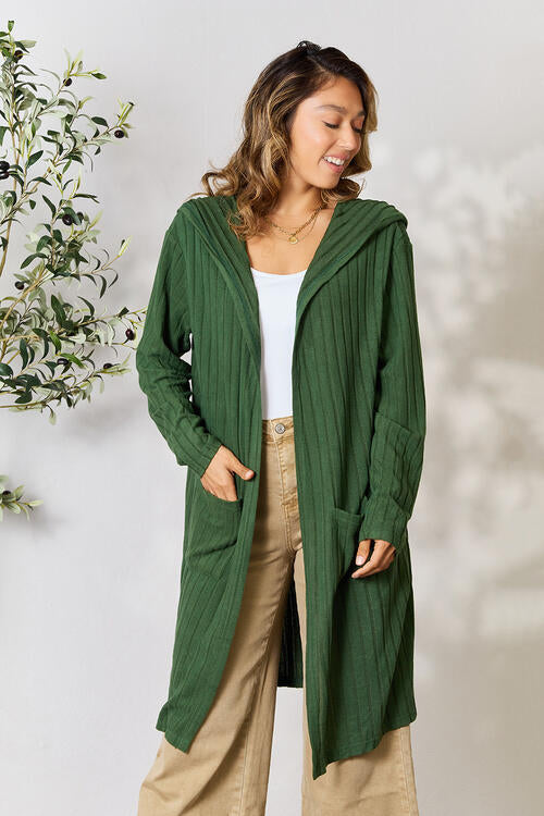 Jenny Hooded Sweater Cardigan - 4 colors