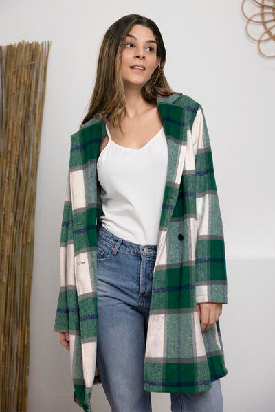 Cheryl Plaid Coat