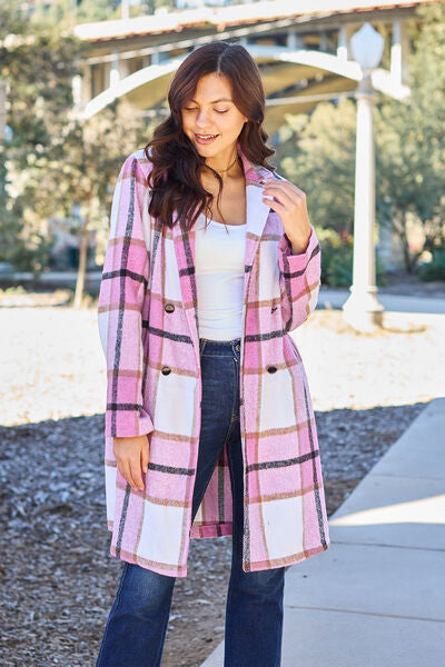 Cheryl Plaid Coat