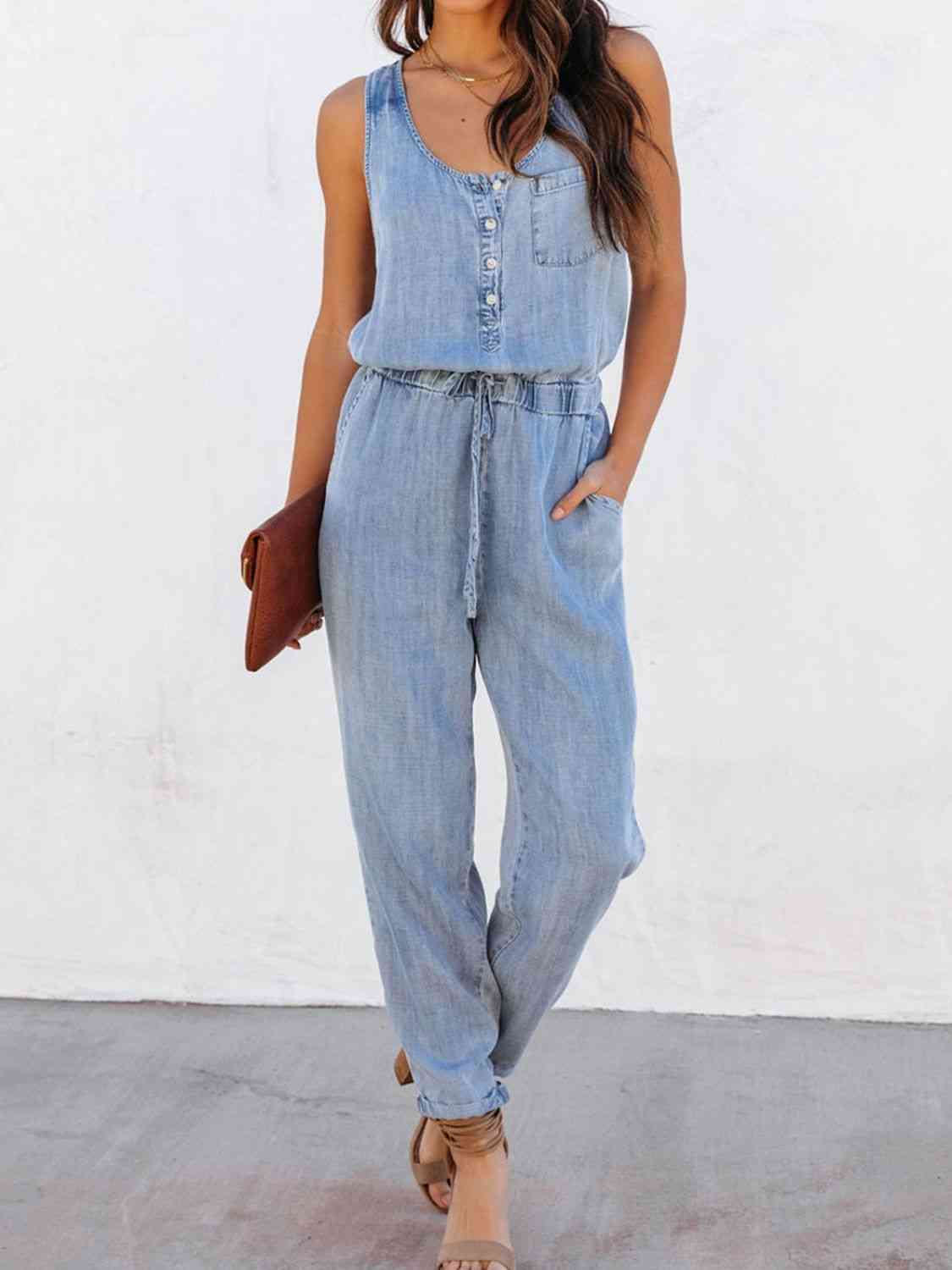 Khloe Denim Jumpsuit