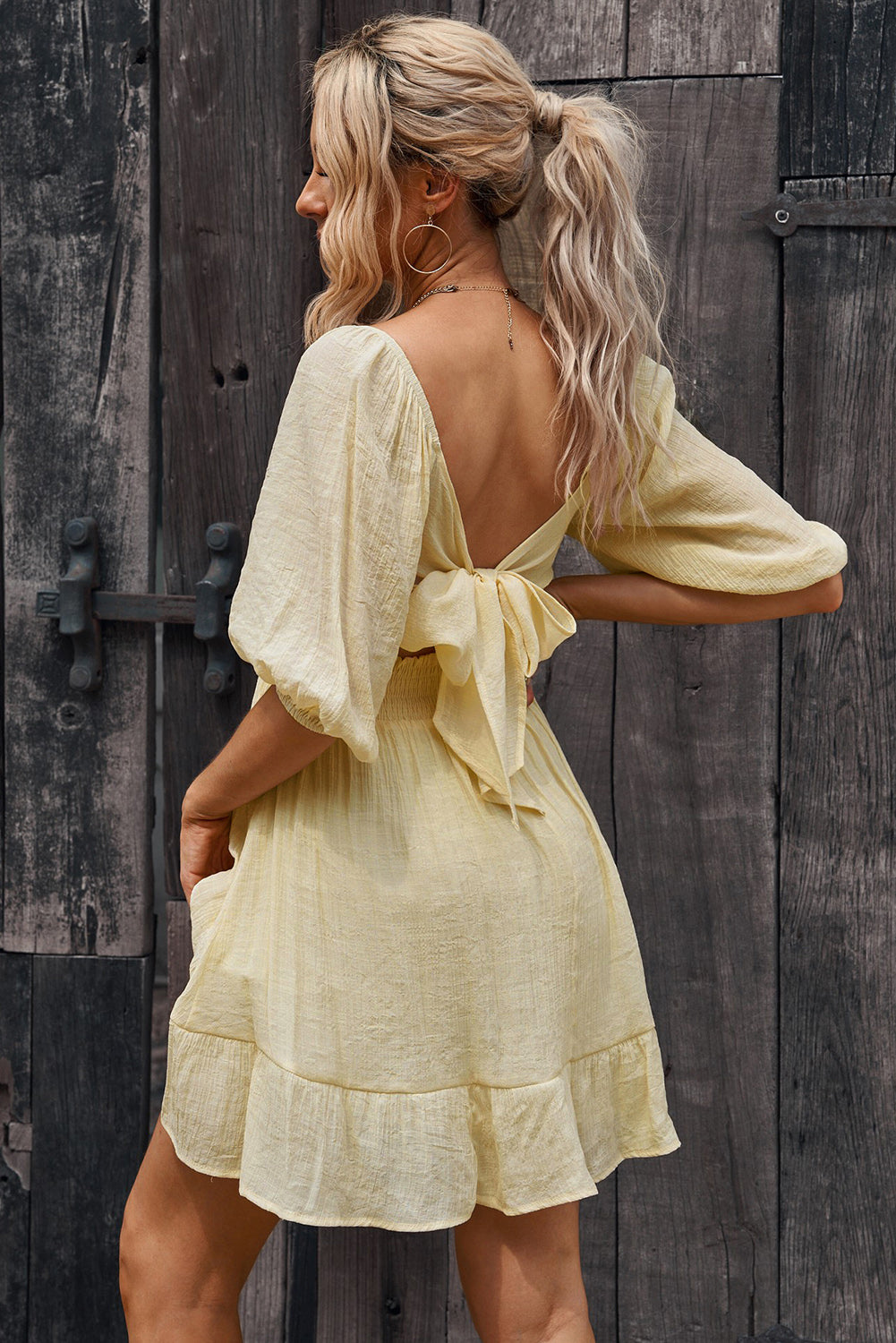 Jenna Tie-Back Dress